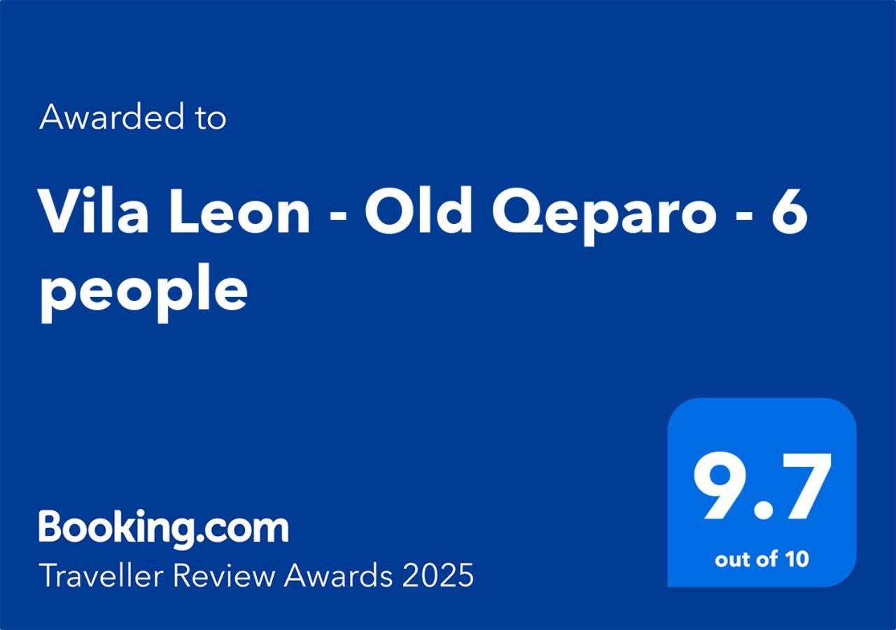 Vila Leon - Old Qeparo - 6 People Esterno foto